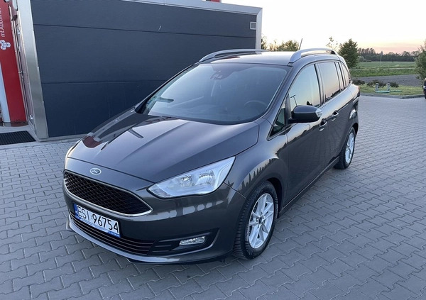 Ford C-MAX cena 63900 przebieg: 75000, rok produkcji 2018 z Sieradz małe 667